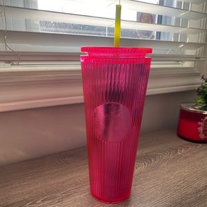 Pink Starbucks Tumbler
